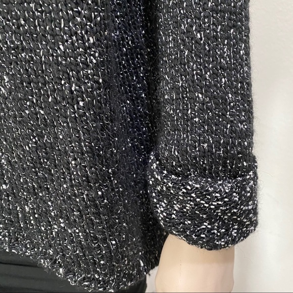 Michael Stars Wool Blend Back Zip Sweater M - Picture 5 of 12